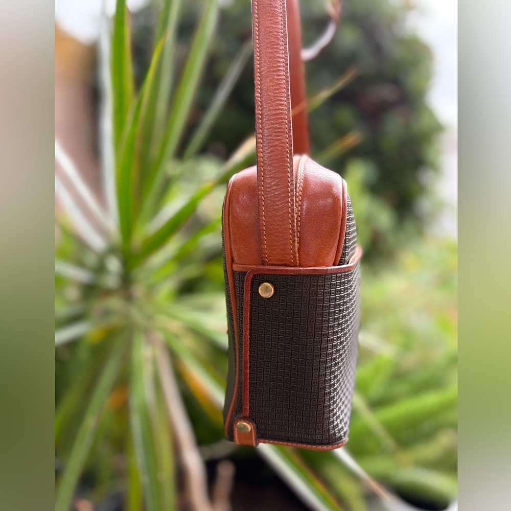 BALLY Vintage Brown and Black Crossbody - Picture 2 of 15